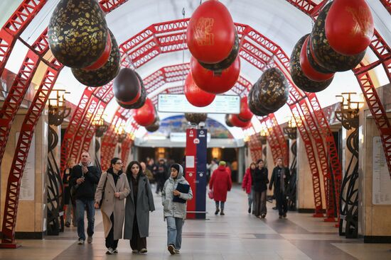 Russia Religion Easter Preparations Metro