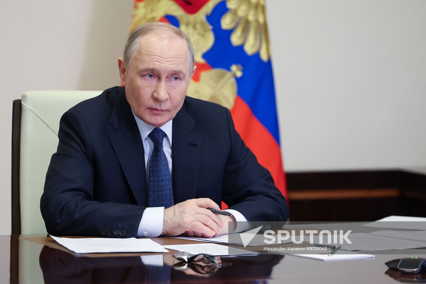 Russia Putin Dagestan Flood