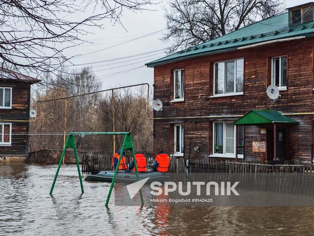 Russia Floods Mari El