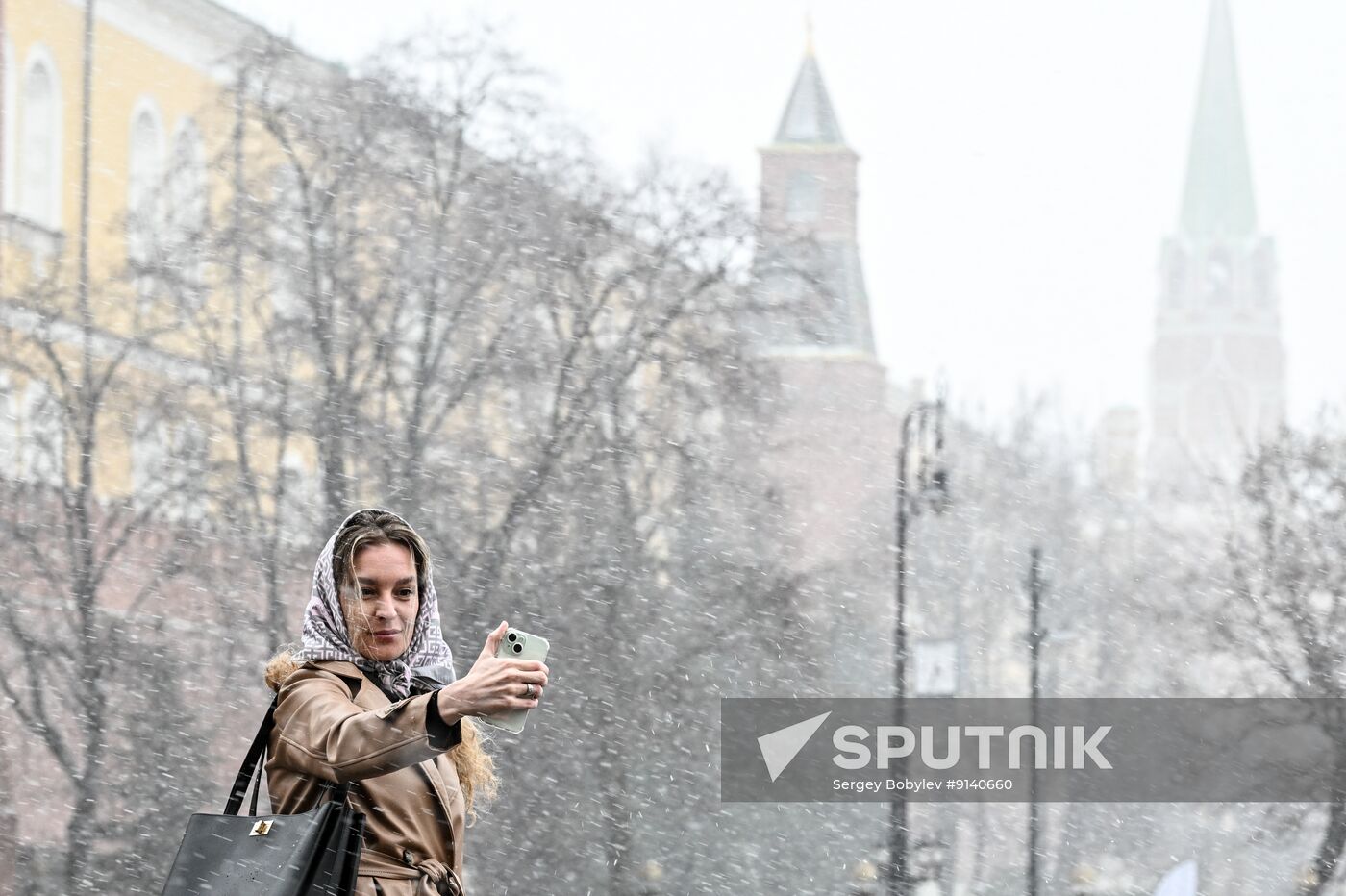 Russia Weather Snowfall