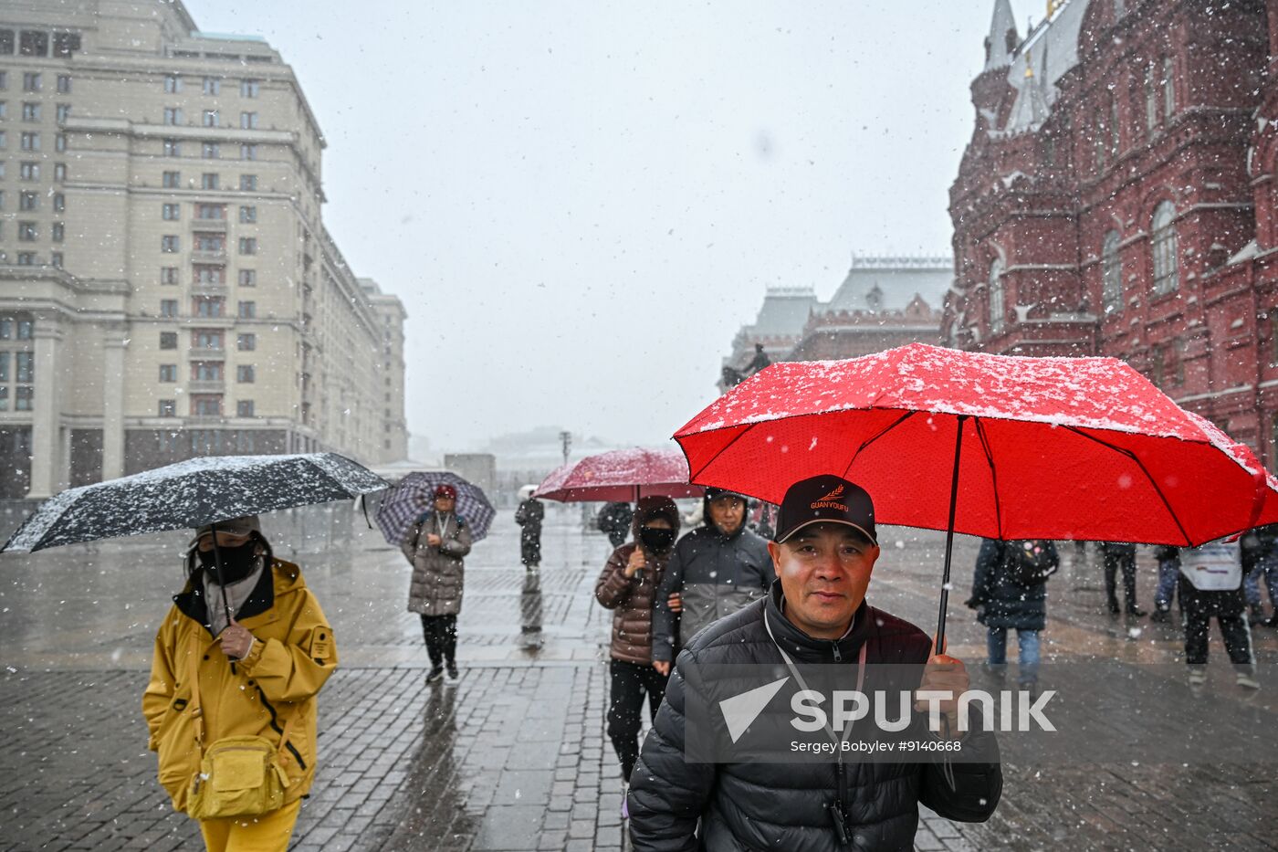 Russia Weather Snowfall