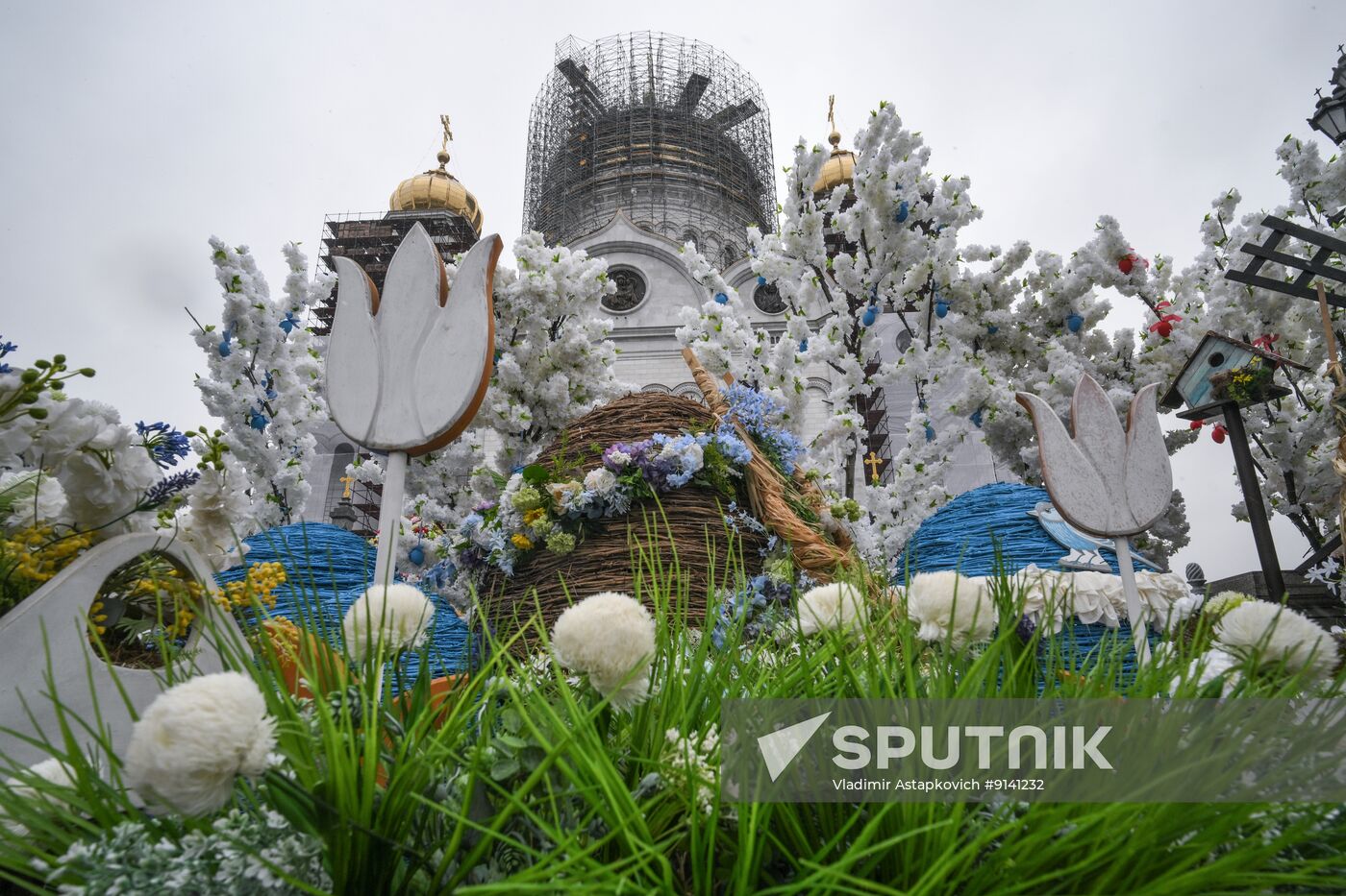 Russia Religion Easter Preparations