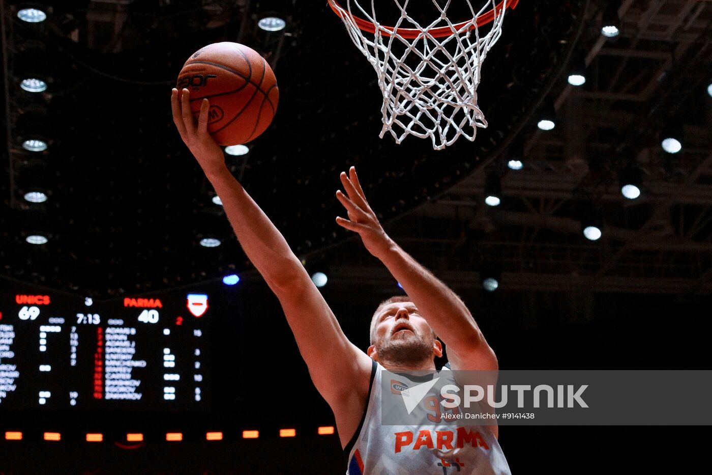 Russia Basketball Basket Cup UNICS - Parma