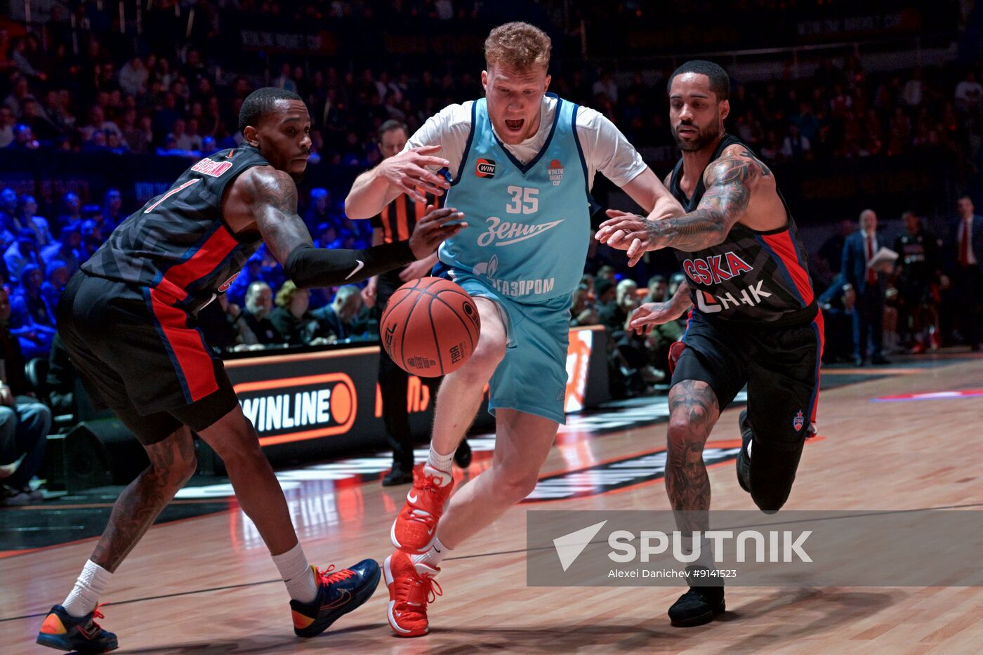 Russia Basketball Basket Cup CSKA - Zenit