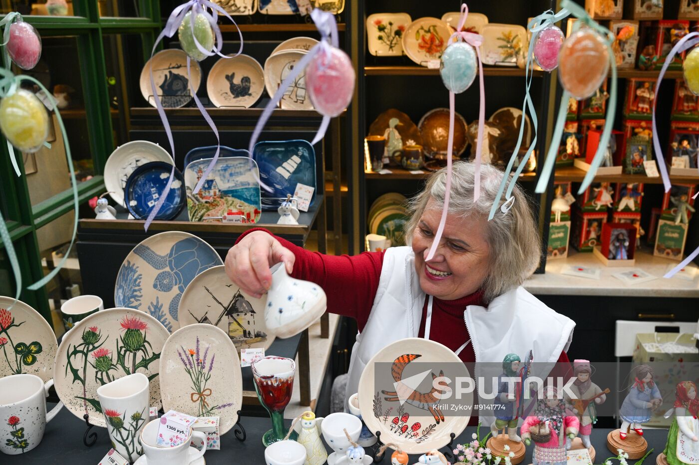 Russia Religion Orthodox Easter Festival
