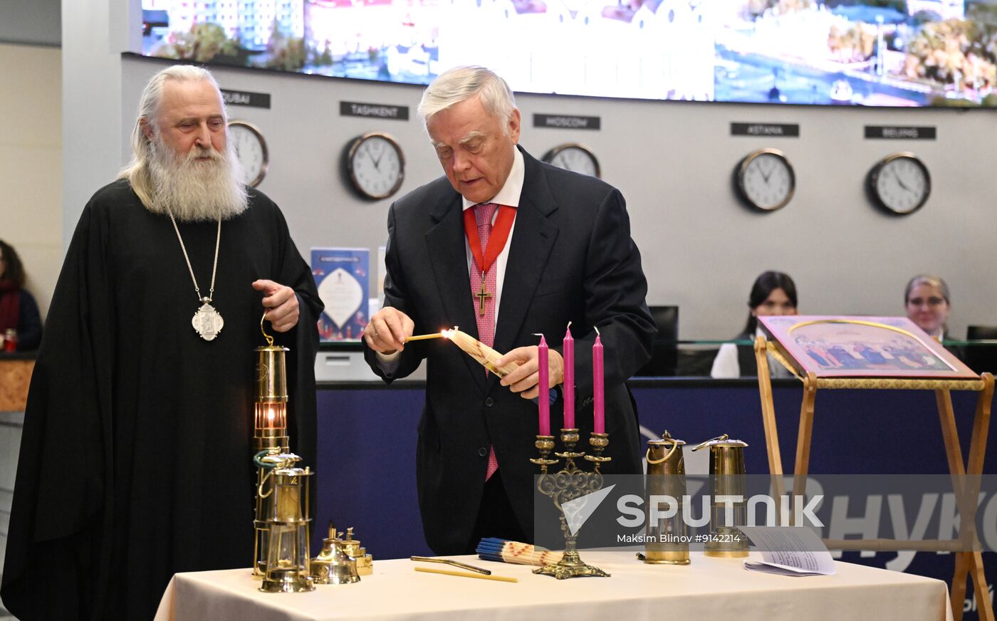 Russia Religion Orthodox Easter Holy Fire