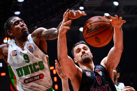 Russia Basketball Basket Cup CSKA - UNICS