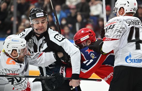 Russia Ice Hockey Kontinental League CSKA - Avangard