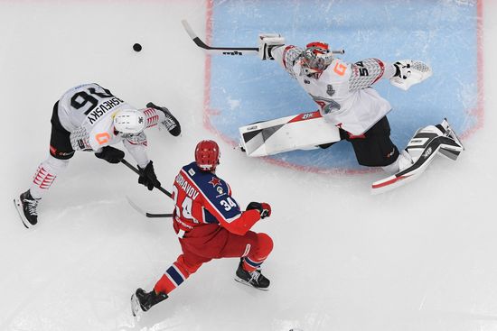 Russia Ice Hockey Kontinental League CSKA - Avangard