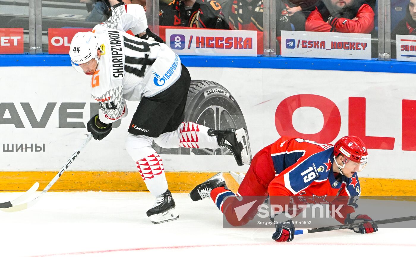 Russia Ice Hockey Kontinental League CSKA - Avangard