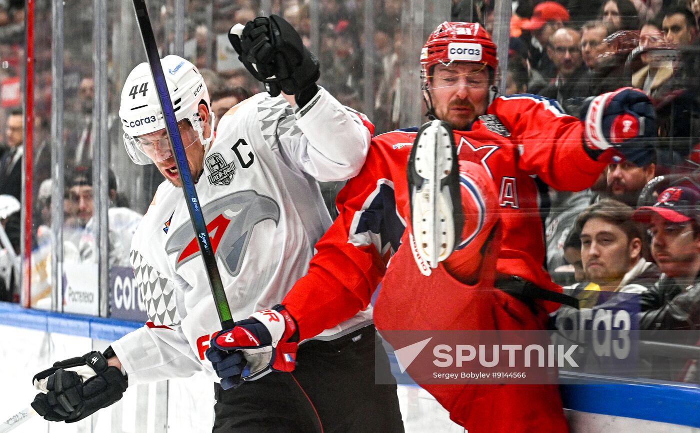 Russia Ice Hockey Kontinental League CSKA - Avangard