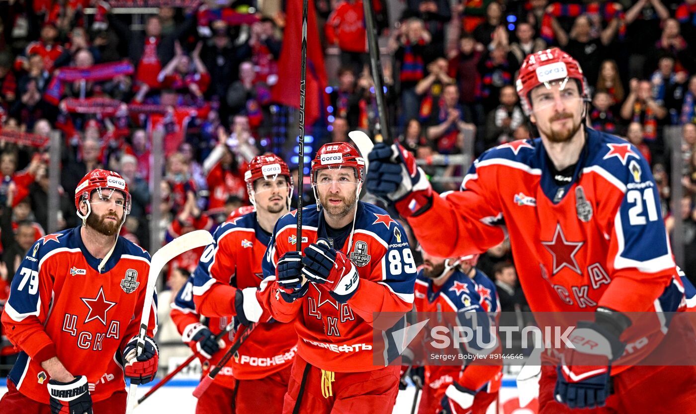 Russia Ice Hockey Kontinental League CSKA - Avangard