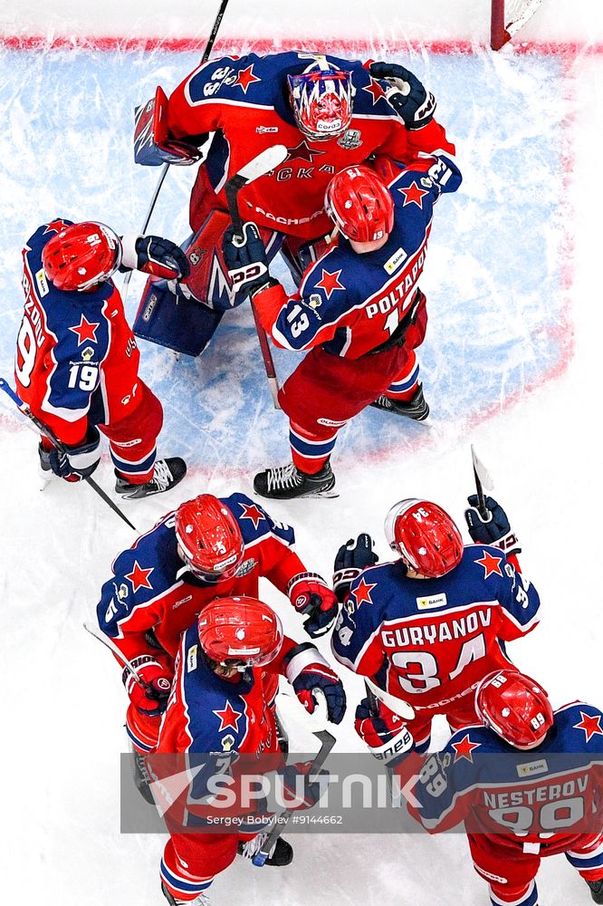 Russia Ice Hockey Kontinental League CSKA - Avangard