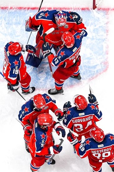 Russia Ice Hockey Kontinental League CSKA - Avangard