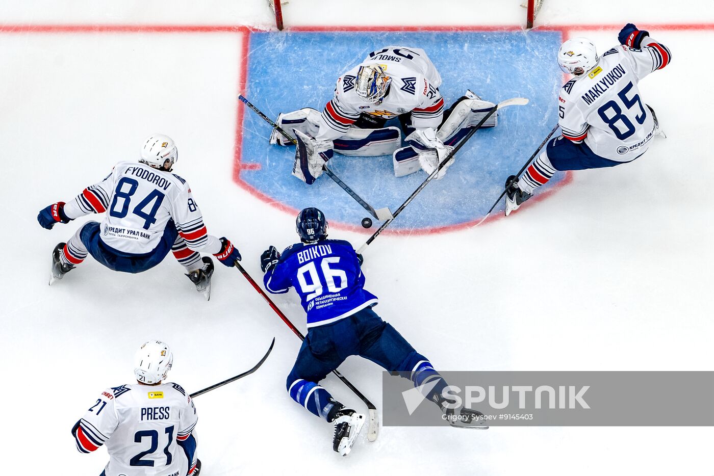 Russia Ice Hockey Kontinental League Torpedo - Metallurg