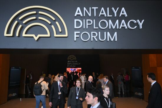 Turkey Antalya Diplomacy Forum