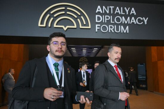 Turkey Antalya Diplomacy Forum