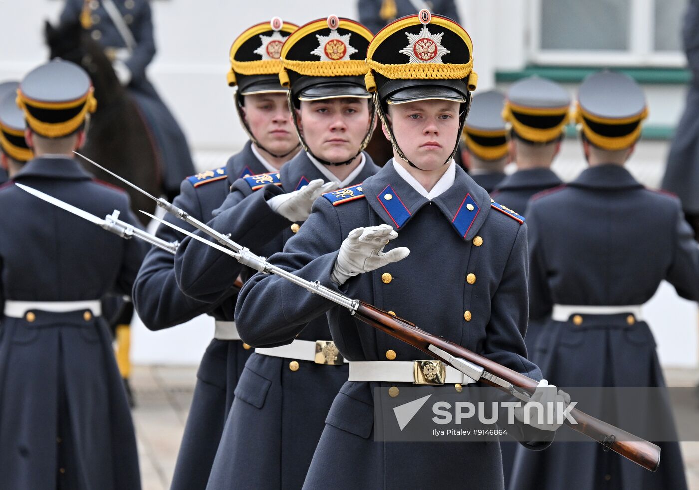Russia Presidential Regiment Guard Changing Ceremony