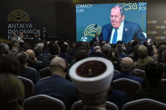 Turkey Antalya Diplomacy Forum