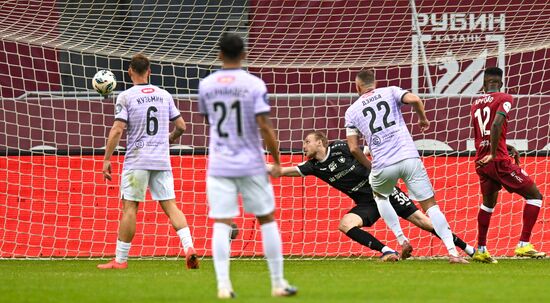 Russia Soccer Premier-League Rubin - Akron