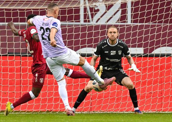 Russia Soccer Premier-League Rubin - Akron