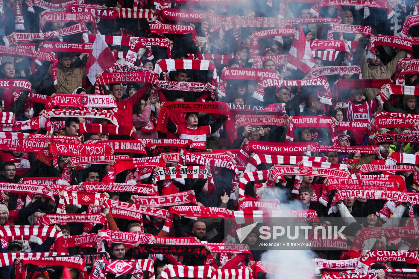 Russia Soccer Premier-League Spartak - Akhmat