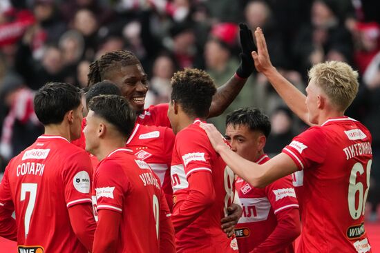 Russia Soccer Premier-League Spartak - Akhmat