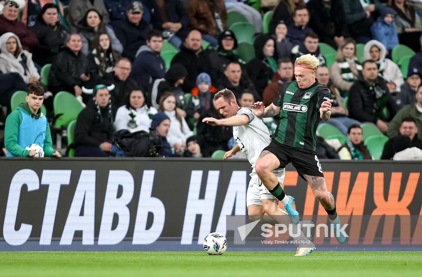 Russia Soccer Premier-League Krasnodar - Baltika