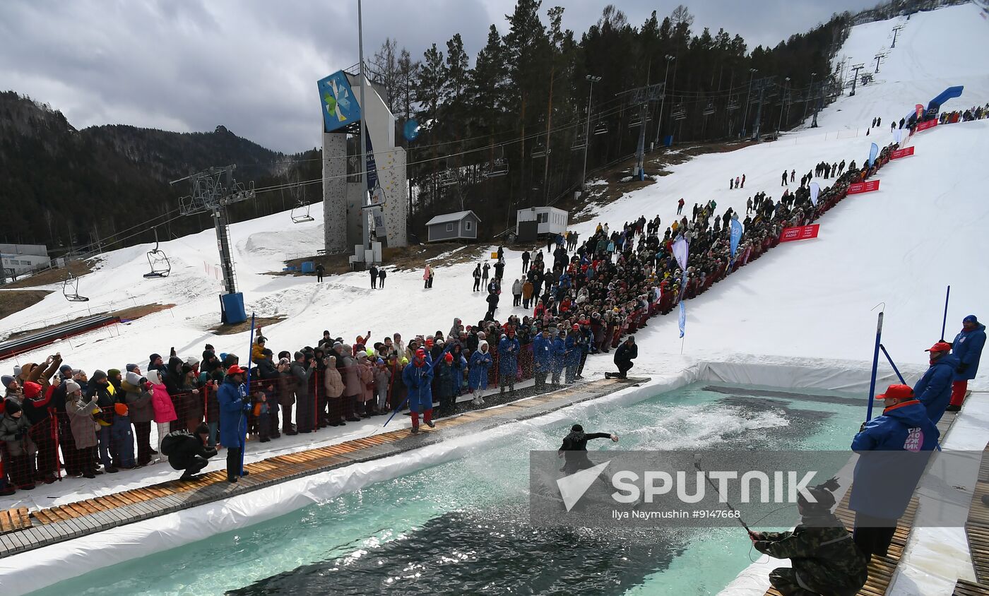 Russia Ski Season Ending Event