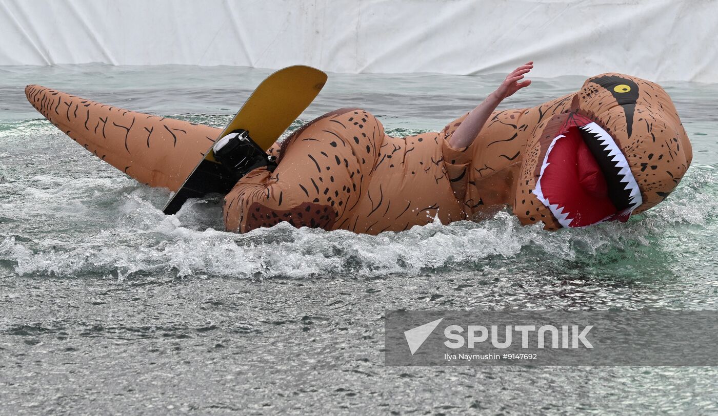 Russia Ski Season Ending Event