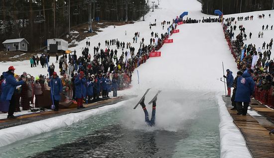 Russia Ski Season Ending Event