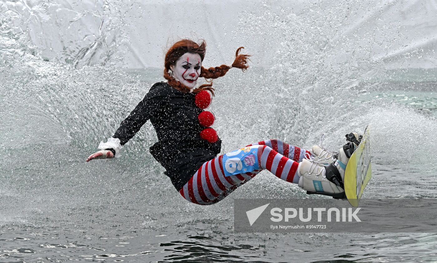 Russia Ski Season Ending Event