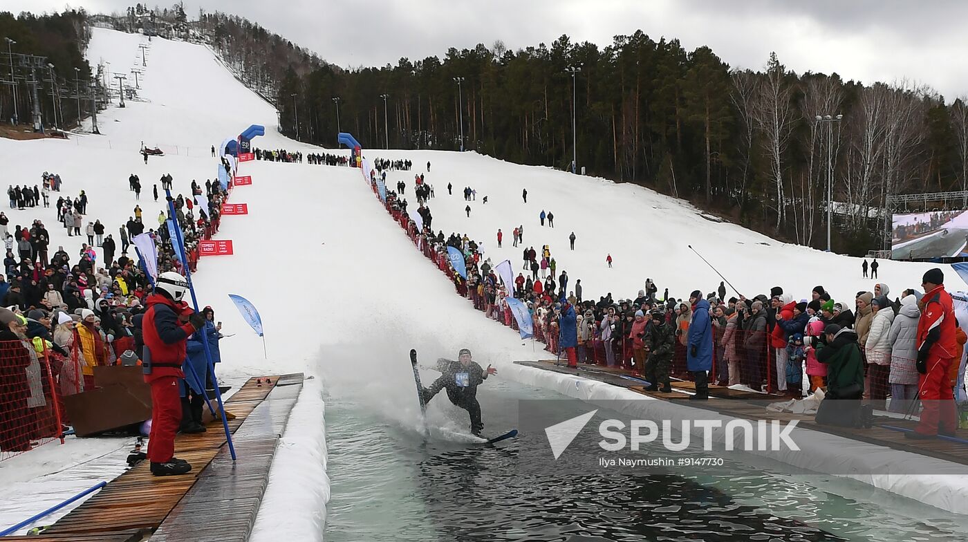 Russia Ski Season Ending Event