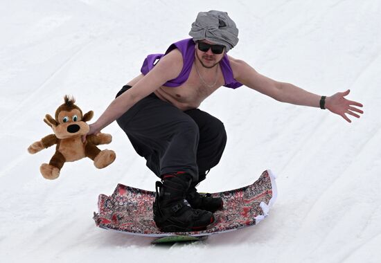 Russia Ski Season Ending Event