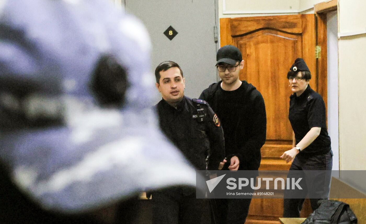 Russia Media Outlet Editor Trial