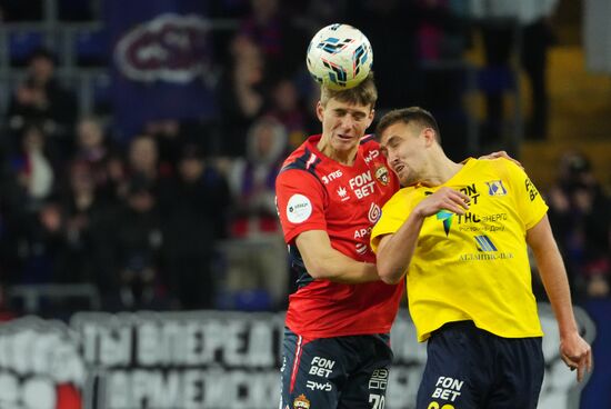 Russia Soccer Premier-League CSKA - Rostov