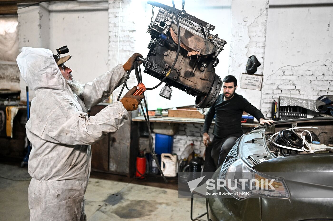 Russia Ukraine Military Operation Repair Unit