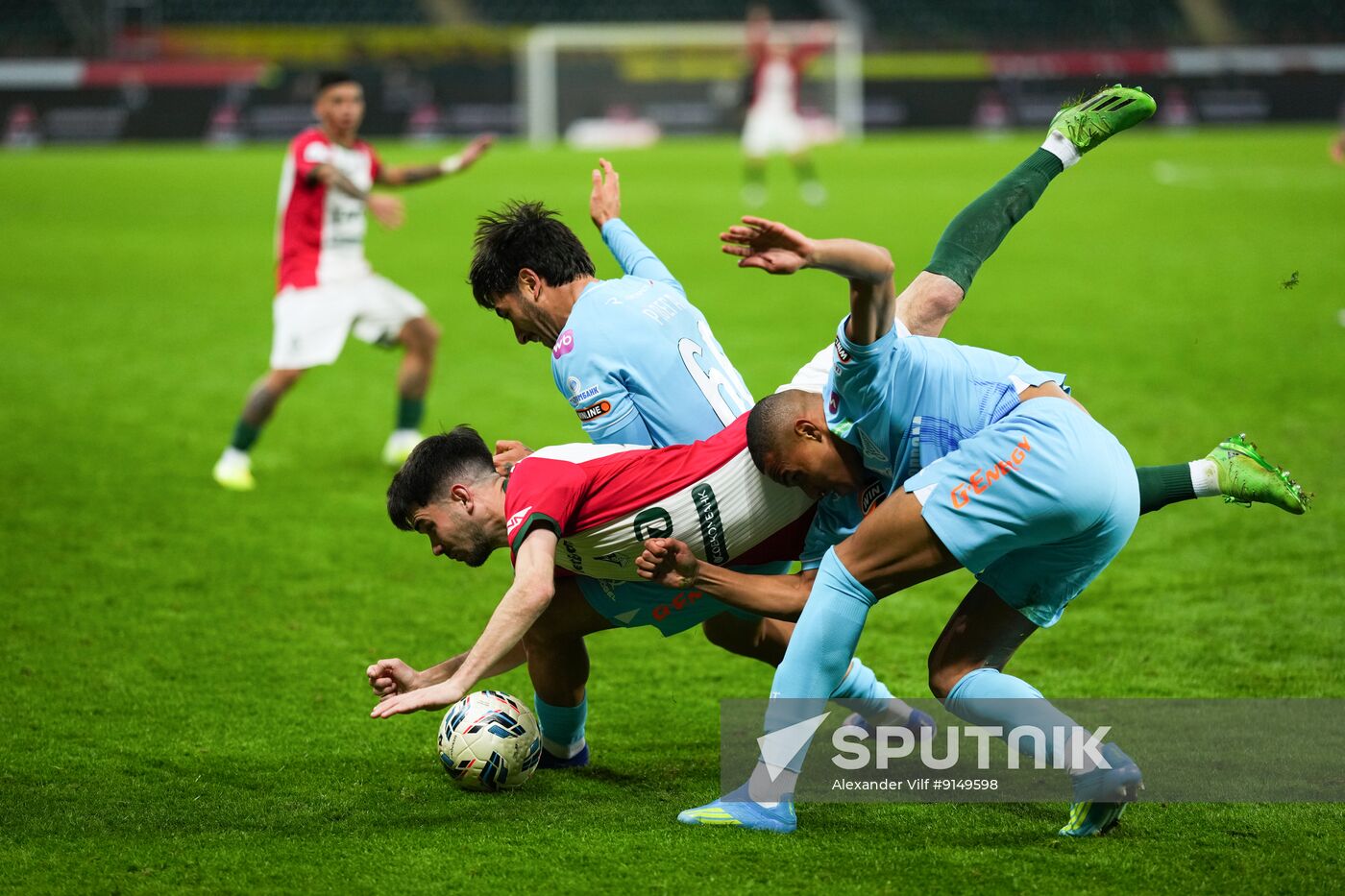 Russia Soccer Premier-League Lokomotiv - Zenit