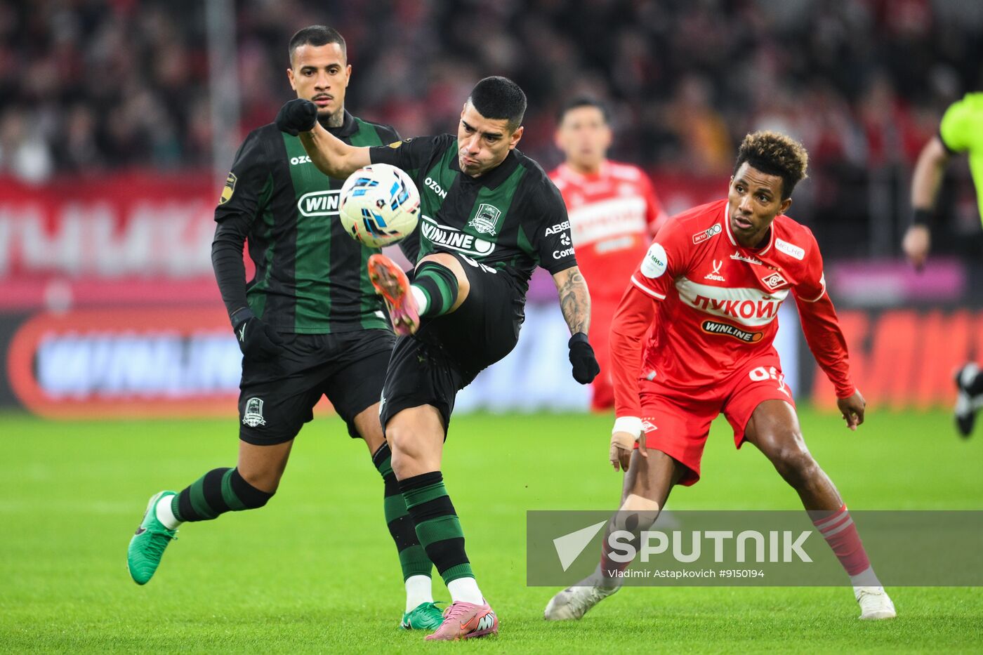 Russia Soccer Premier-League Spartak - Krasnodar