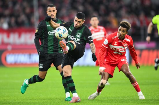 Russia Soccer Premier-League Spartak - Krasnodar