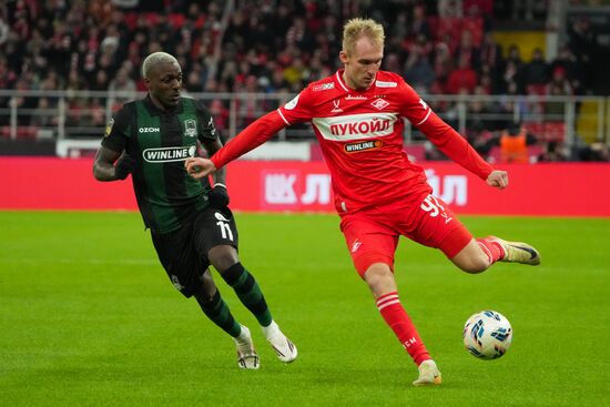 Russia Soccer Premier-League Spartak - Krasnodar