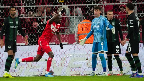 Russia Soccer Premier-League Spartak - Krasnodar