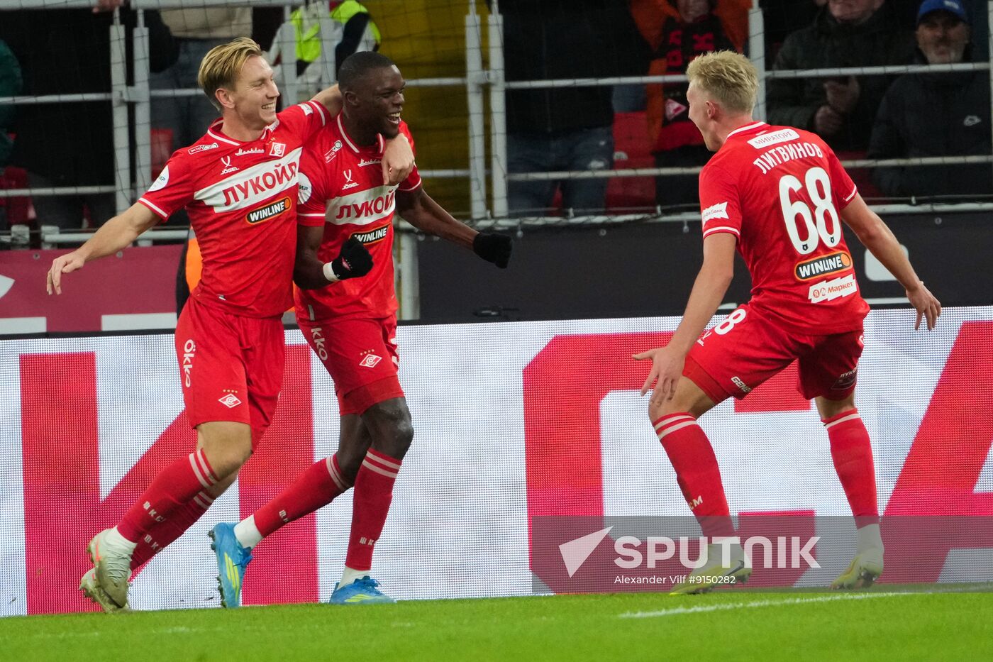 Russia Soccer Premier-League Spartak - Krasnodar