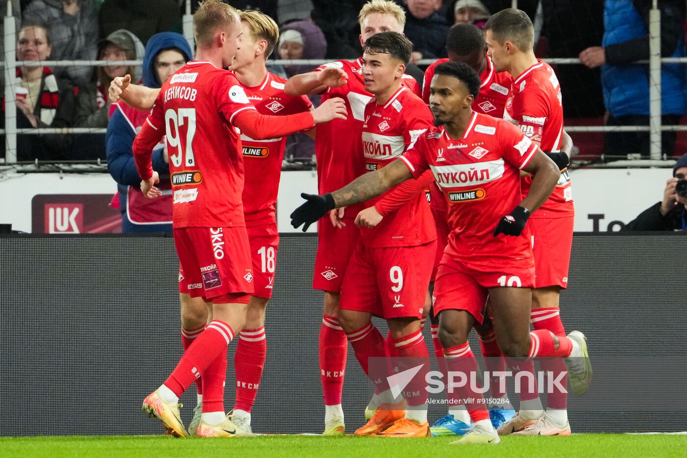 Russia Soccer Premier-League Spartak - Krasnodar