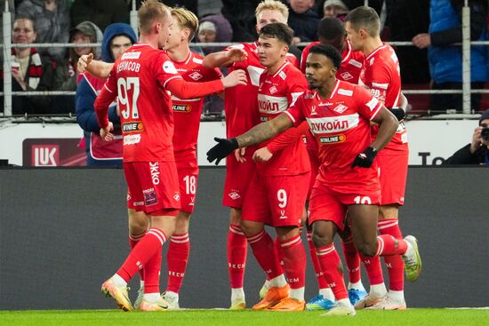 Russia Soccer Premier-League Spartak - Krasnodar