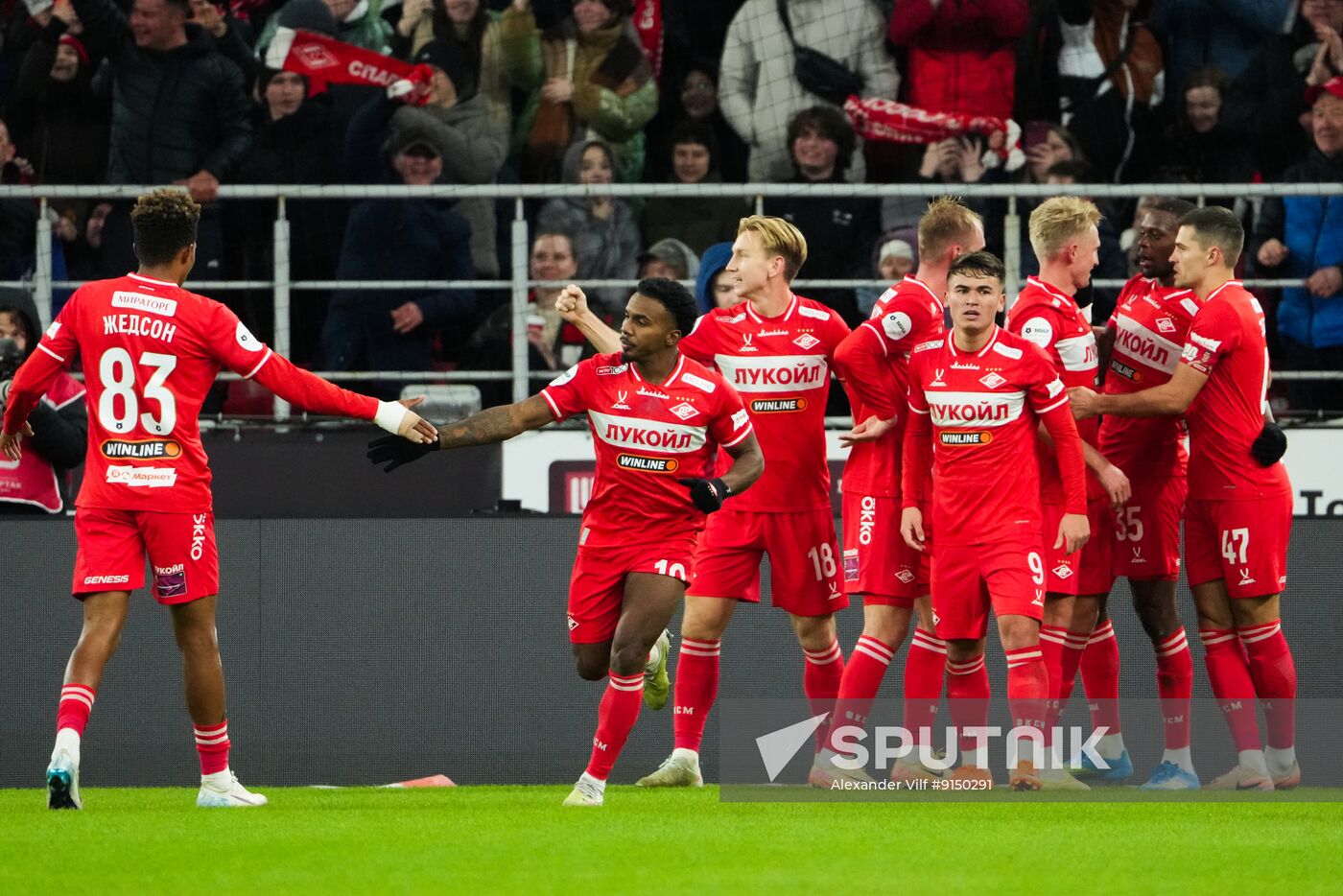 Russia Soccer Premier-League Spartak - Krasnodar