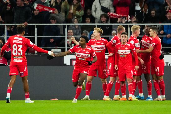 Russia Soccer Premier-League Spartak - Krasnodar