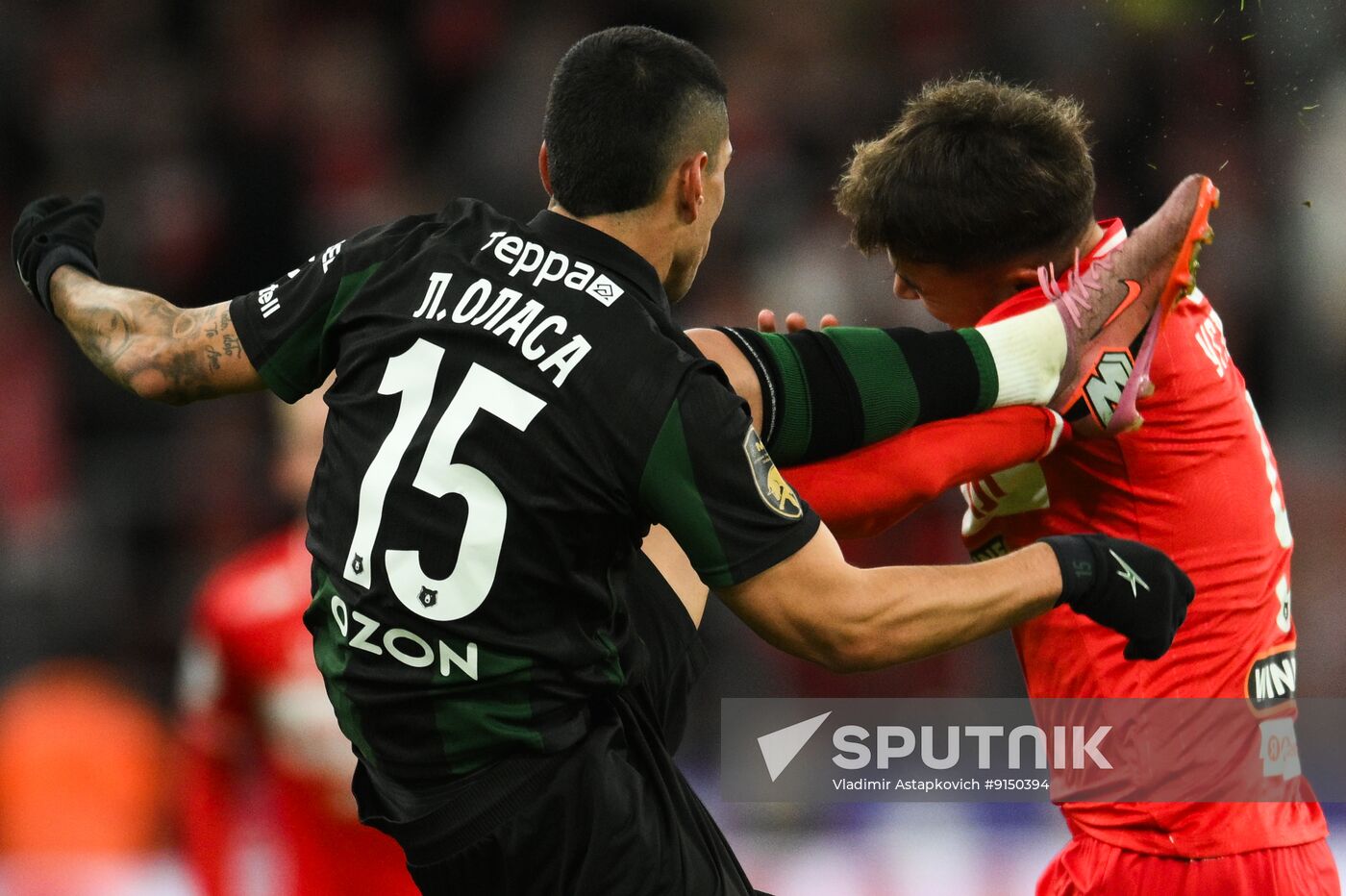 Russia Soccer Premier-League Spartak - Krasnodar