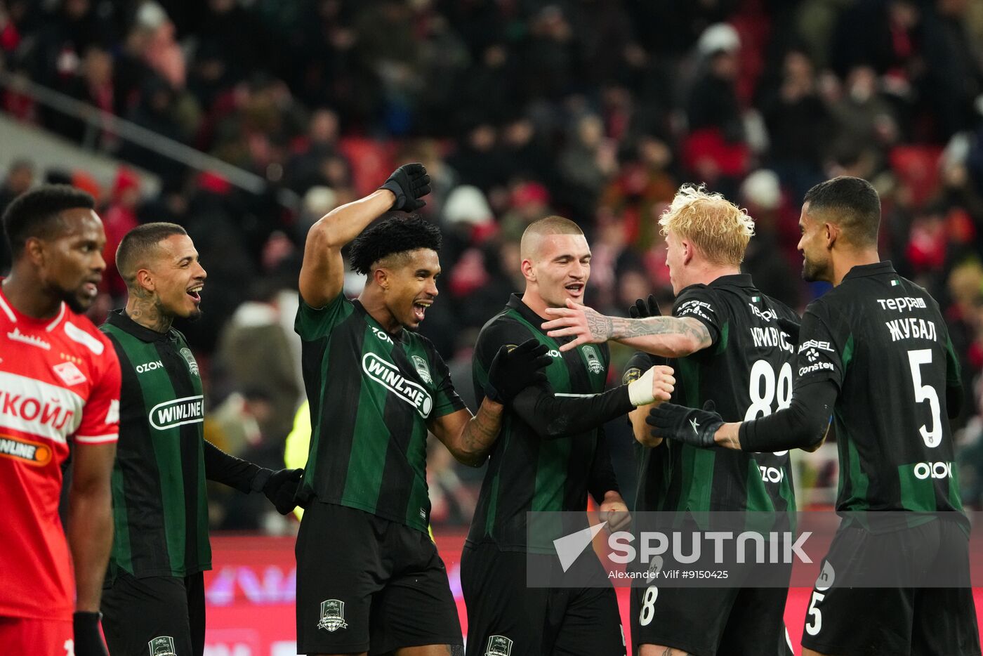 Russia Soccer Premier-League Spartak - Krasnodar