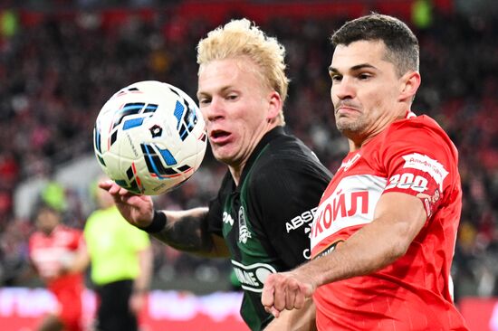 Russia Soccer Premier-League Spartak - Krasnodar